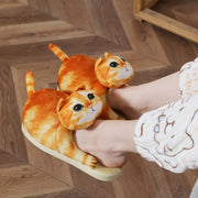 Ultra Soft Cozy Indoor Cat Slippers